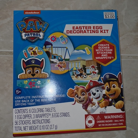 NWT 4pc Peeps & Paw Patrol Egg Decorating Bundle - Picture 2 of 6